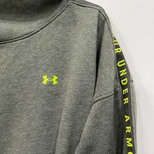 Under Armour army green fleece